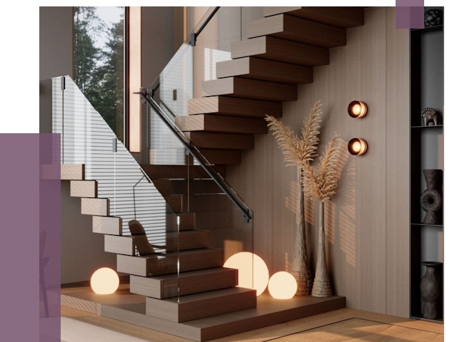 Изготовление и монтаж лестниц в Соликамске от 87593 руб. | ПРОЛЁТ-Слк