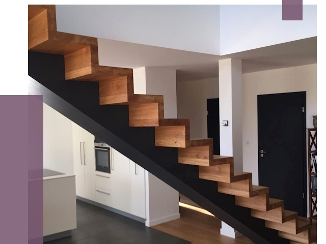 Изготовление деревянных лестниц в Соликамске от 87593 руб. | ПРОЛЁТ-Слк