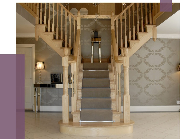 Монтаж деревянных лестниц в Соликамске от 7677 руб. 