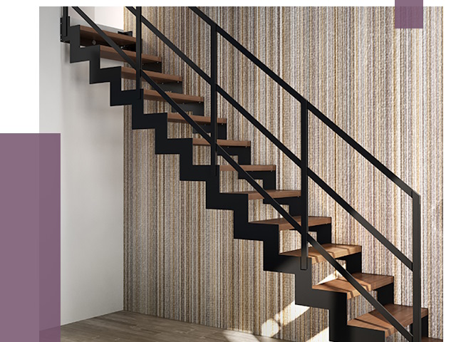 Изготовление металлических лестниц в Соликамске от 48949 руб. | ПРОЛЁТ-Слк