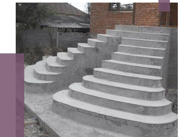 Монтаж бетонных лестниц в Соликамске от 4328 руб. 