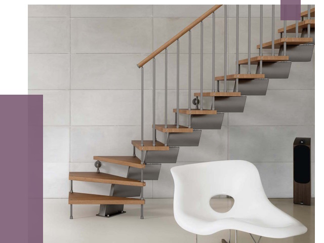 Монтаж модульных лестниц в Соликамске от 6389 руб. 