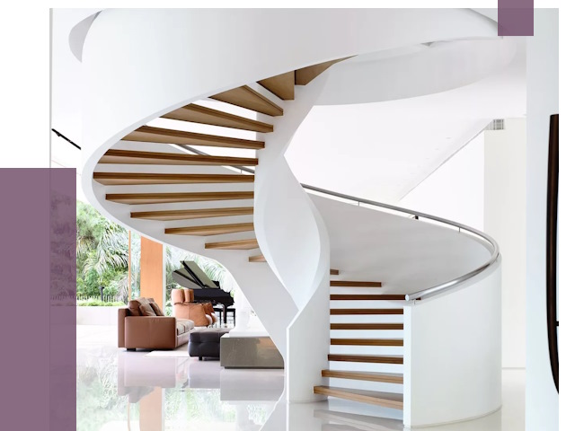 Винтовые лестницы в Соликамске под ключ от 48949 руб. | ПРОЛЁТ-Слк