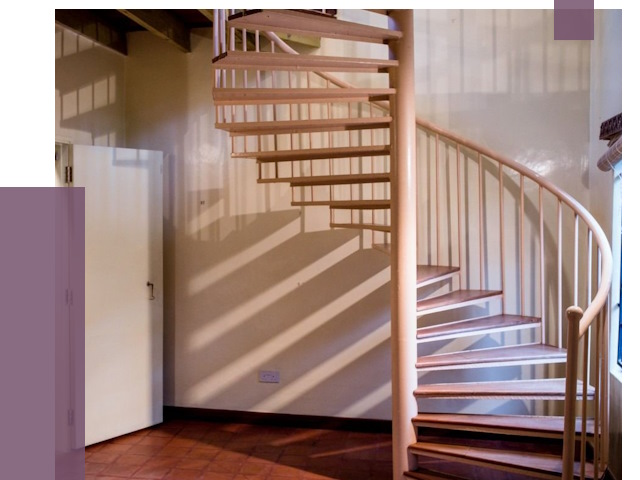 Изготовление винтовых лестниц на заказ в Соликамске от 76772 руб. | ПРОЛЁТ-Слк