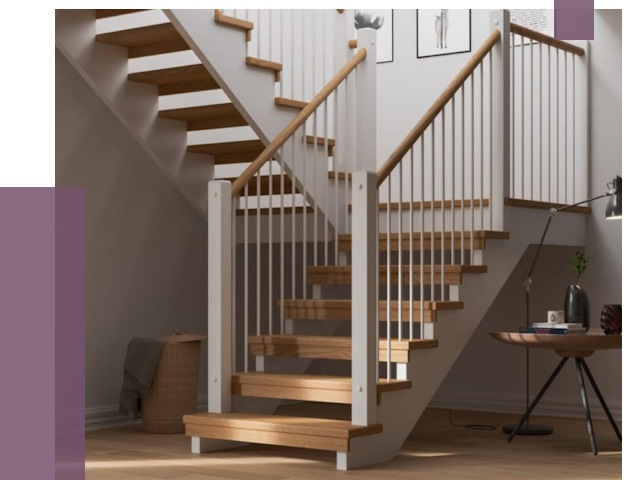 Маршевые лестницы в Соликамске от 38386 руб. — монтаж | ПРОЛЁТ-Слк