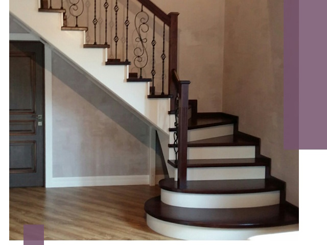 Изготовление Г-образных лестниц под ключ в Соликамске