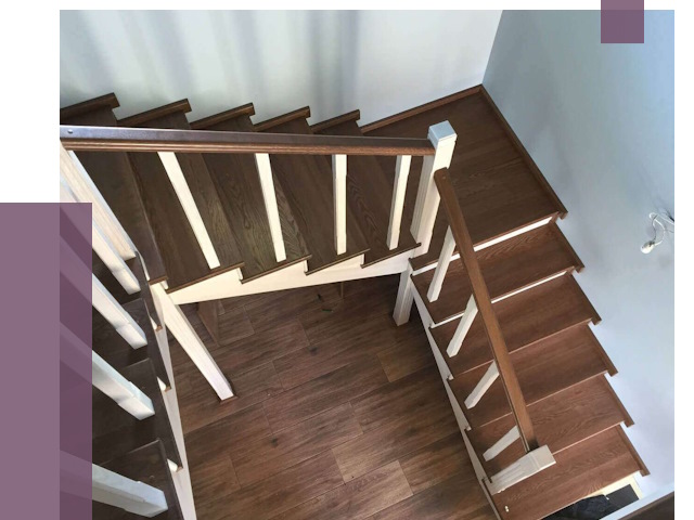 Изготовление П-образных лестниц в Соликамске от 15303 руб.