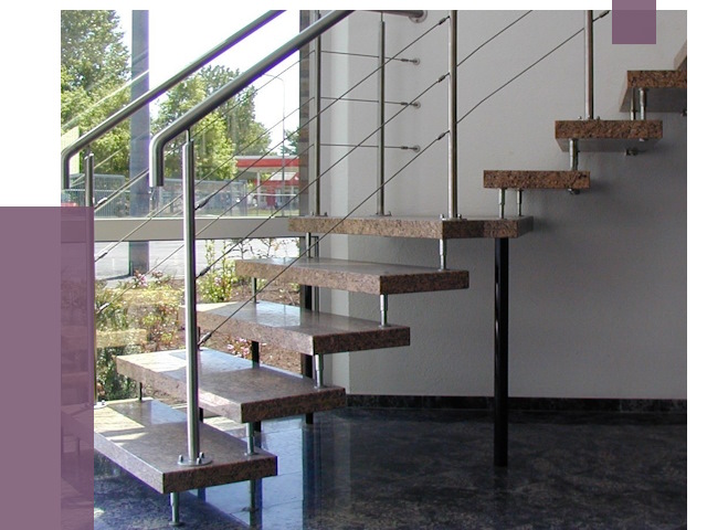 Лестницы на больцах в Соликамске от 8038 руб. под ключ | ПРОЛЁТ-Слк