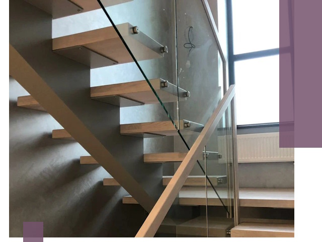 Изготовление лестниц на монокосоуре в Соликамске с монтажом и гарантией