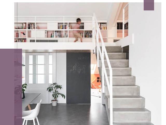 Лестницы для двухуровневой квартиры в Соликамске от 177761 руб. | ПРОЛЁТ-Слк