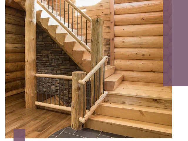 Лестницы в баню под заказ и профессиональный монтаж в Соликамске