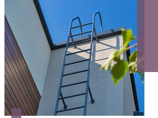 Лестницы на крышу в Соликамске — изготовление, монтаж, демонтаж