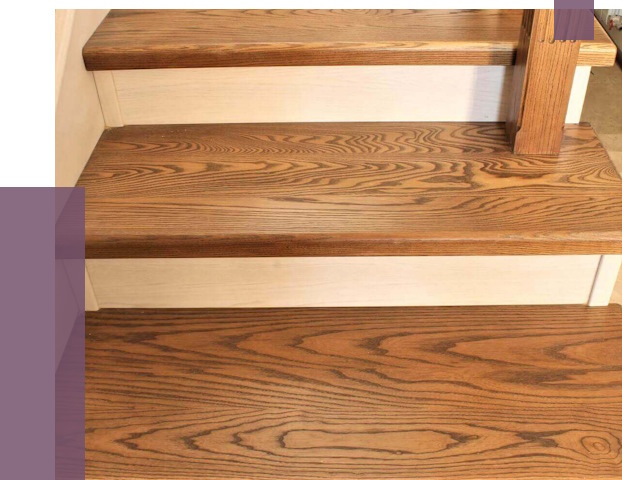 Буковые лестницы под ключ в Соликамске от 12624 руб.