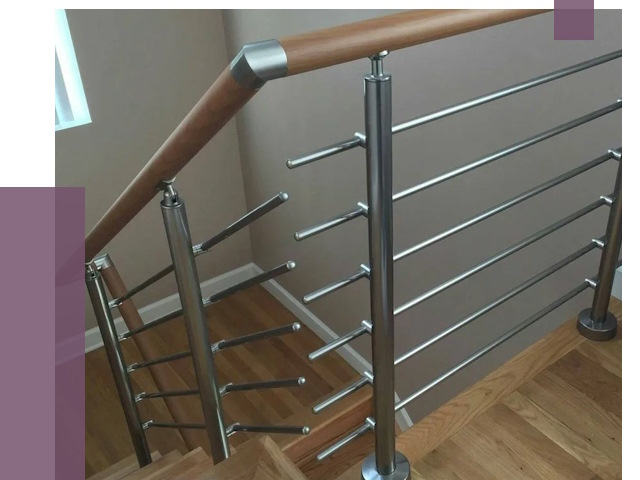 Изготовление перил в Соликамске от 4637 руб. — перила на заказ | ПРОЛЁТ-Слк