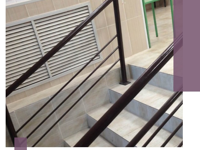 Изготовление перил из металла под ключ в Соликамске