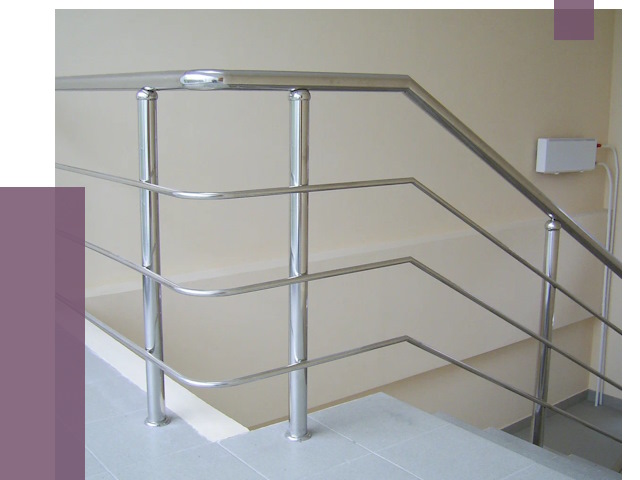 Алюминиевые перила в Соликамске от 6389 руб. под ключ | ПРОЛЁТ-Слк