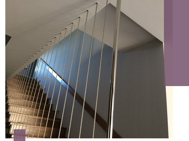 Тросовые перила под ключ в Соликамске — производство и монтаж