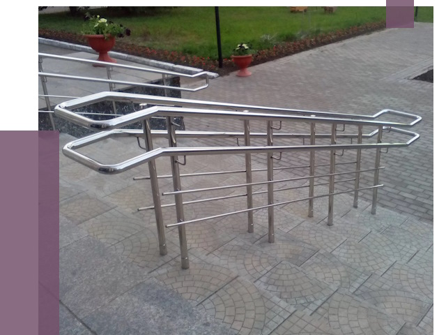 Перила для инвалидов в Соликамске от 7646 руб. под ключ | ПРОЛЁТ-Слк