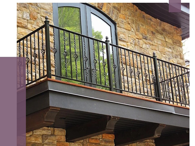 Балконные ограждения в Соликамске от 8089 руб. — купить | ПРОЛЁТ-Слк