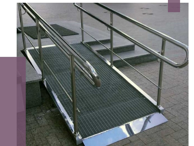 Монтаж пандусов для инвалидов в Соликамске от 8677 руб. под ключ | ПРОЛЁТ-Слк