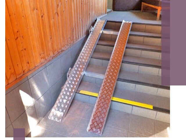 Складные пандусы под заказ и монтаж в Соликамске