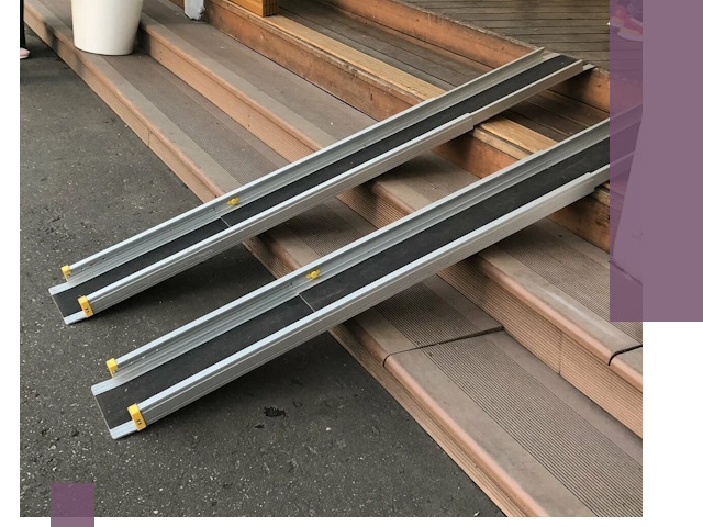 Телескопические пандусы под ключ в Соликамске — изготовление и монтаж