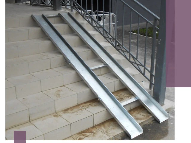 Пандусы для детских колясок в Соликамске: изготовление и монтаж