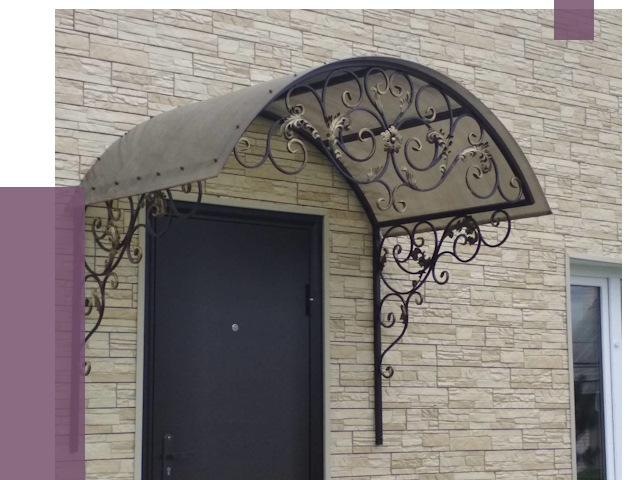 Ремонт козырьков в Соликамске от 7471 руб. | ПРОЛЁТ-Слк