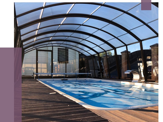 Навесы для бассейна в Соликамске от 16900 руб. под ключ | ПРОЛЁТ-Слк