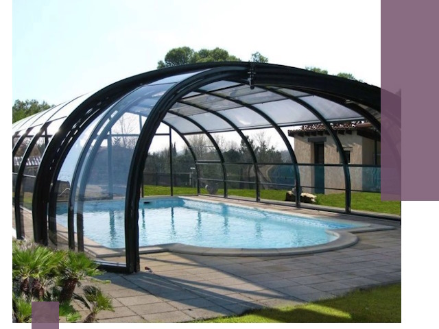 Навесы для бассейна в Соликамске: изготовление и монтаж под ключ