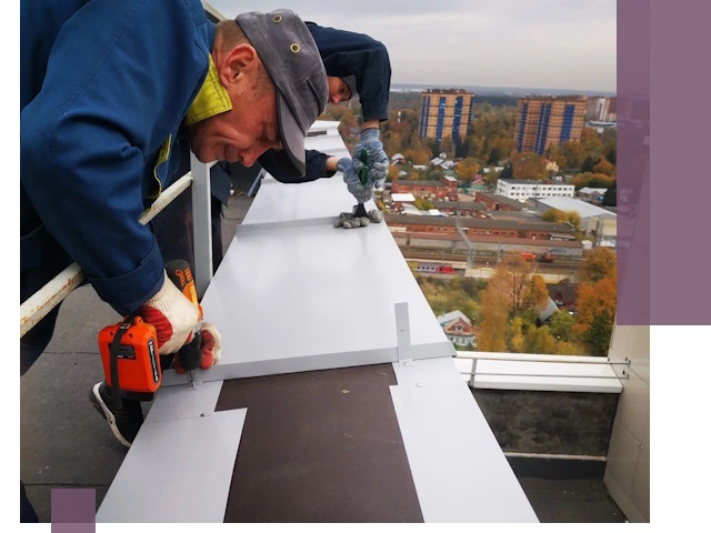 Монтаж парапетов в Соликамске — установка прочных металлических ограждений