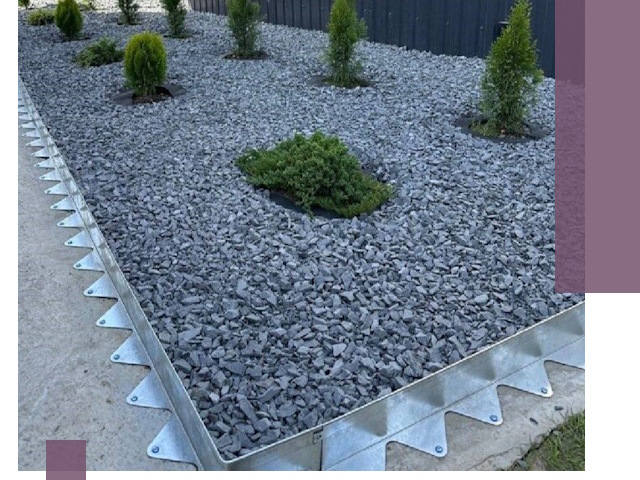 Оцинкованные металлические бордюры под заказ в Соликамске