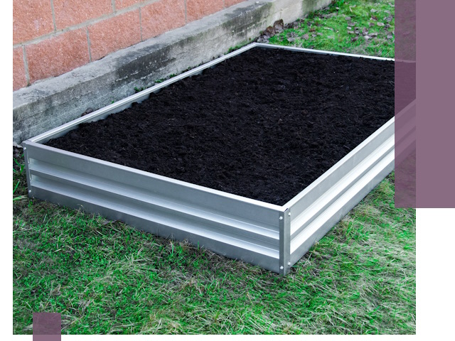 Металлические бордюры для грядок в Соликамске: прочность и аккуратность