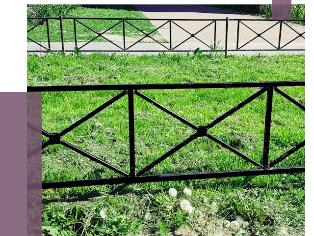 Металлические газонные ограждения в Соликамске от 4328 руб.