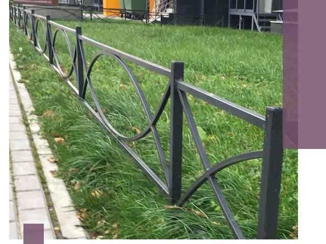 Газонные ограждения из металла в Соликамске — монтаж и продажа