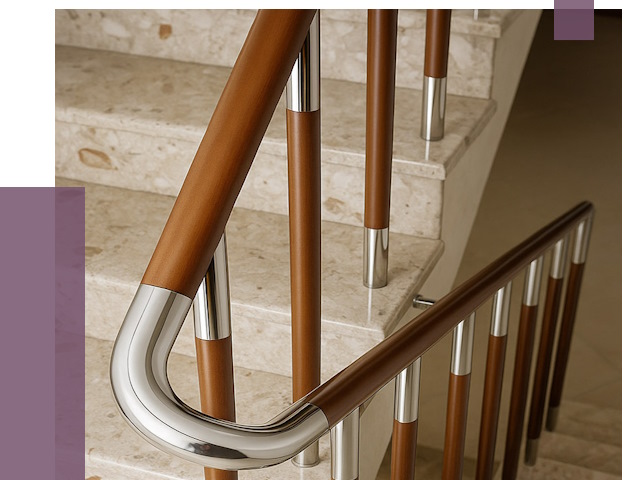 Монтаж поручней в Соликамске от 9790 руб. монтаж под ключ | ПРОЛЁТ-Слк