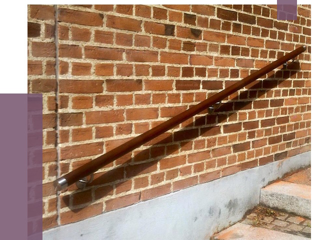 Изготовление пристенных поручней в Соликамске от 4483 руб. — ПРОЛЁТ-Слк