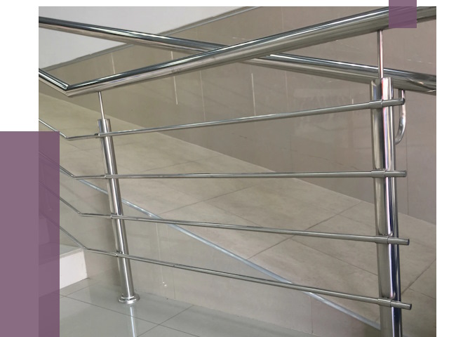 Изготовление поручней из нержавеющей стали в Соликамске